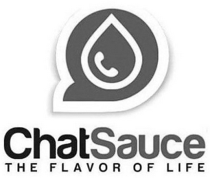 CHATSAUCE THE FLAVOR OF LIFE logo