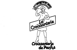 CHAUD...TOUT CHAUD CROISSANTERIE DE PARIS LA CROISSANTERIE logo