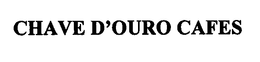 CHAVE D'OURO CAFES logo