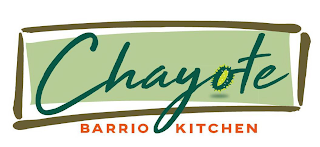 CHAYOTE BARRIO KITCHEN logo