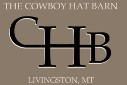 CHB THE COWBOY HAT BARN, LIVINGSTON, MT logo