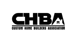 CHBA CUSTOM HOME BUILDERS ASSOCIATION logo