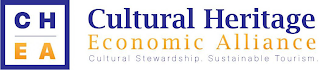 CHEA CULTURAL HERITAGE ECONOMIC ALLIANCE CULTURAL STEWARDSHIP SUSTAINABLE TOURISM logo