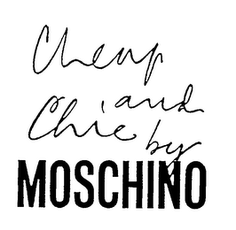 CHEAP AND CHIC BY MOSCHINO logo