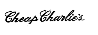 CHEAP CHARLIE'S logo
