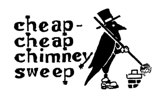 CHEAP-CHEAP CHIMNEY SWEEP logo