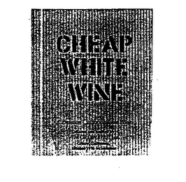 CHEAP WHITE WINE logo