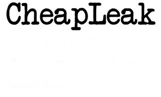 CHEAPLEAK logo