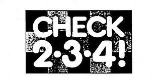 CHECK 2-3-4! logo