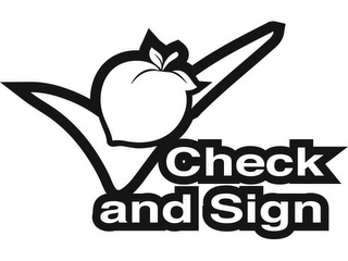 CHECK AND SIGN logo