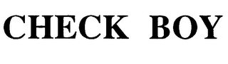CHECK BOY logo