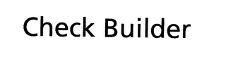 CHECK BUILDER logo