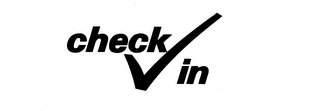 CHECK IN logo