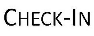 CHECK-IN logo
