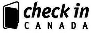CHECK IN CANADA logo