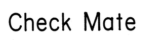 CHECK MATE logo