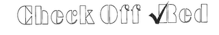 CHECK OFF RED logo