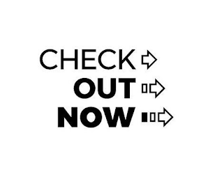 CHECK OUT NOW logo