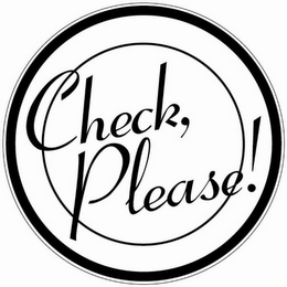 CHECK, PLEASE! logo