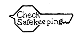 CHECK SAFEKEEPING logo
