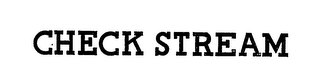 CHECK STREAM logo