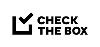 CHECK THE BOX logo