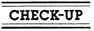 CHECK-UP logo