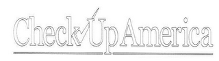 CHECK UP AMERICA logo
