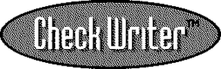 CHECK WRITER logo