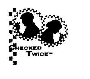 CHECKED TWICE logo