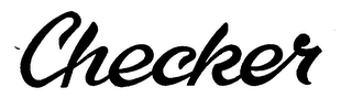 CHECKER logo