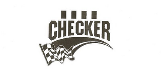 CHECKER logo