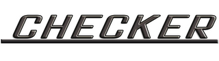 CHECKER logo