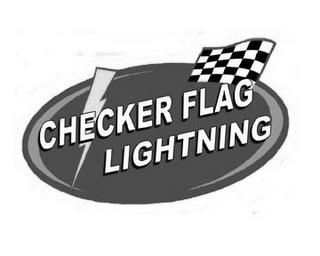 CHECKER FLAG LIGHTNING logo