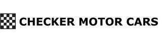 CHECKER MOTOR CARS logo