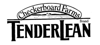 CHECKERBOARD FARMS BRAND TENDER LEAN logo
