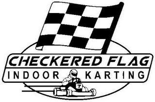 CHECKERED FLAG INDOOR KARTING 7 logo