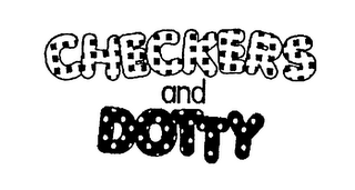 CHECKERS AND DOTTY logo