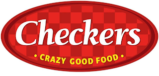 CHECKERS CRAZY GOOD FOOD logo