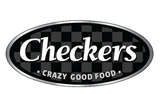 CHECKERS CRAZY GOOD FOOD logo
