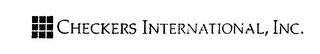 CHECKERS INTERNATIONAL, INC. logo