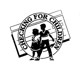 CHECKING FOR CHILDREN logo