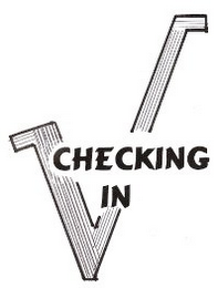 CHECKING IN logo