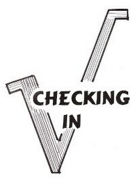CHECKING IN logo