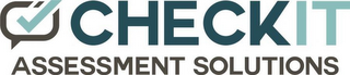 CHECKIT ASSESSMENT SOLUTIONS logo