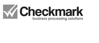 CHECKMARK BUSINESS PROCESSING SOLUTIONS logo