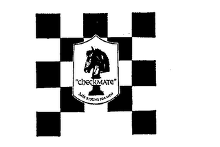 "CHECKMATE" HAIR STYLING FOR MEN logo