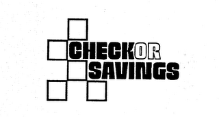 CHECKOR SAVINGS logo