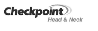 CHECKPOINT HEAD & NECK logo