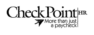 CHECKPOINT HR MORE THAN JUST A PAYCHECK logo